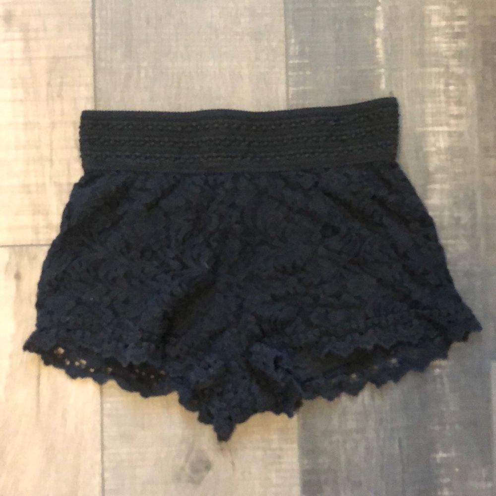 Ambiance Black Summer Shorts!